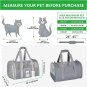Large Pet Carrier Dog Carrier 20 Lbs+, Soft Sided Cat Carriers for Large Cats un