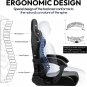 Gaming Chair Ergonomic Office Recliner for Computer with Massage Lumbar Support,