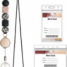 Retractable Lanyard with Badge Holders,  Cute Teacher Lanyard for ID Badges and