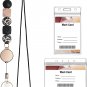 Retractable Lanyard with Badge Holders, Cute Teacher Lanyard for ID Badges and