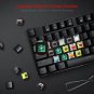 K556 RGB LED Backlit Wired Mechanical Gaming Keyboard, 104 Keys Hot-Swap Mechani