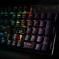 K556 RGB LED Backlit Wired Mechanical Gaming Keyboard, 104 Keys Hot-Swap Mechani
