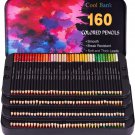 160 Professional Colored Pencils, Artist Pencils Set for Coloring Books, Premium