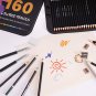 160 Professional Colored Pencils, Artist Pencils Set for Coloring Books, Premium