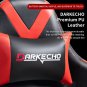 Gaming Chair with Footrest Massage Racing Office Computer Ergonomic Chair Leathe