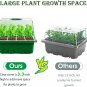 YKUNIR Seed Starter Tray-5 Packs 60 Cells Thicken Seed Starter Kit for Beginner