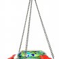 GHF7 Hand Blown Illuminated Top Fill Hummingbird Feeder