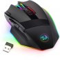 M801 Gaming Mouse LED RGB Backlit MMO 9 Programmable Buttons Mouse with Macro Re