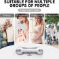 2Packs Grab Bars for Bathtubs and Showers, 3Suckers Super Suction Shower Handle,