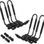 Kayak Roof Rack 2 Pairs J-Bar Carrier Holder for Canoe, SUV, Cars, Truck, Car To