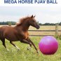 Mega Horse Play Ball Anti-Burst Giant Horse Ball Horse Soccer Ball 40Inch-Magent