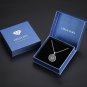 Sun Leo Pendant Necklace 925 Sterling Silver Vintage Sunsign Necklace Astrology