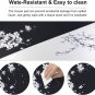 11.8X31.5 Inches Large Japanese Cherry Tree Gaming Mouse Pad Mat with Stitched E