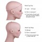 BLONDE UNICORN Ombre Short Grey Human Hair Wigs Curly Hair Wigs for Women