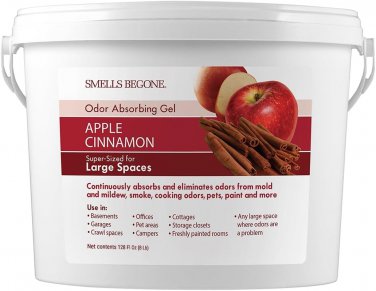 SMELLS BEGONE Odor Absorber Gel - Air Freshener & Odor Eliminator for Homes, Gar