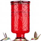 Hummingbird Feeder, 18005 Glass Hummingbird Feeders for Outdoors Hanging, 5 Feed