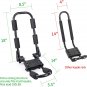 Leader Accessories Folding Kayak Rack 4 Pcs/Set J Bar Car Roof Rack for Canoe Su