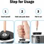 Pencil Sharpener Electric Pencil Sharpeners, Portable Pencil Sharpener Kids, Bla