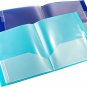 Smead 10-Pocket Organizer, Letter Size, 2 per Pack, 1 Each of Dark Blue and Teal