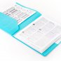 Smead 10-Pocket Organizer, Letter Size, 2 per Pack, 1 Each of Dark Blue and Teal
