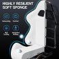 Blue Gaming Chair with Footrest,Gaming Computer Chair, Office Gaming Chair Ergon