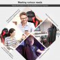 Gaming Chair with Footrest Speakers Video Game Chair Bluetooth Music Heavy Duty