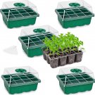 5-Pack Seed Starter Tray Seedling Starter Kits, Plant Starter Kit with Humidity