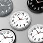 Wall Clock, Analog Clock Small, 10 Inch Silent Non-Ticking Wall Clocks Battery O