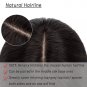 S-Noilite 150% Density Human Hair Toppers with Bangs Silk Base Clip in Topper fo