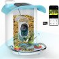Smart Bird Feeder with AI Identify Bird Species, Live View &Instant Notification