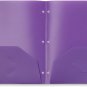 Multicolor Plastic Two Pocket Folders with 3 Holes, Plastic Folders with 2 Pocke
