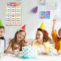 Confetti Happy Birthday Chart Poster for Classroom Decorations Birthday Chart Ca