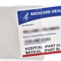 5 New Medicare Card Holders Protector Sleeves Clear 6Mil