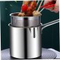 1 Set Stainless Steel Fryer Mini Food Stainless Steel Frying Pan Outdoor Deep Fr