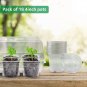 Seed Starter Tray 3 Packs Seed Starter Kits with 18 Pcs 4 Inch Nurserty Pots Tra