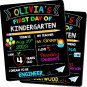 First Day of School Board, Back to School Sign, Double Sided First & Last Day of