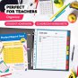 3 Ring Binder Dividers with Tabs - 8 Tab Dividers for 3 Ring Binder - Plastic Di