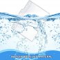 Name Tags with Clips Name Tag Holder for 4 X 3 ID Badge, Clear Waterproof Vinyl