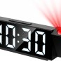 Projection Alarm Clock, Newest LED Alarm Clock with 180&Acirc;&deg; Projection on Ceiling W