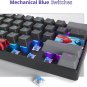 Owpkeenthy Wired 60% Percent Mechanical Gaming Keyboard with Blue Switch Ultra C