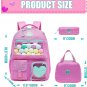 Cute Backpack for Girls Aesthetic Backpack Clear School Backpack for Girls Backp