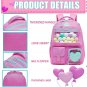 Cute Backpack for Girls Aesthetic Backpack Clear School Backpack for Girls Backp