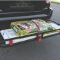 70107 53" X 19-1/2" Hitch Cargo Carrier - Trailer Mount Steel with High Side Rai
