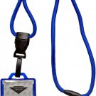 Heavy Duty Lanyard and Identity Stronghold 2-Card RFID Blocking Badge Holder - 2