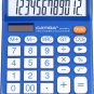 Desktop Calculator 12 Digit with Large LCD Display and Sensitive Button, Solar a