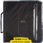 Zipper Binder, 2 Inch 3-Ring Binder for School, 380 Sheet Capacity, 3 Removable