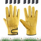 Leather Garden Gloves with Claws, Claw Gardening Gloves for Women & Men, Waterpr