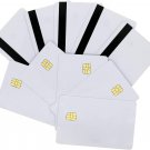 10 Packs SLE4442 Chip Contact IC Card with 5/16Inch 2 Tracks Hico Magnetic Strip