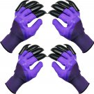 Garden Gloves with Claws,Gardening Gloves for Digging,Planting, Weeding-Waterpro