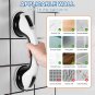 Grab Bars for Shower, Shower Handle 12 Inch Strong Suction Shower Bar, Safety Ba